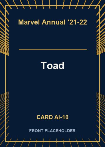 Toad front card image