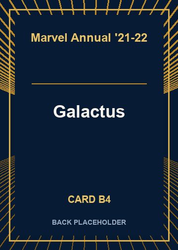 Galactus back card image