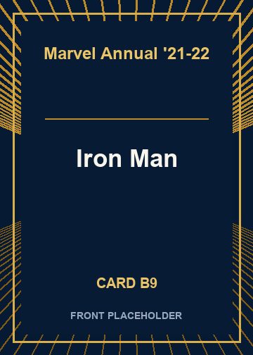 Iron Man card thumbnail