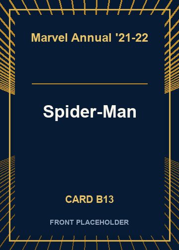 Spider-Man card thumbnail