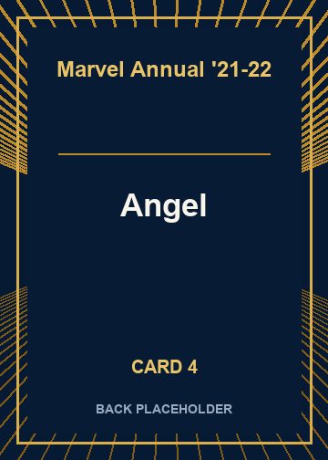 Angel back artwork
