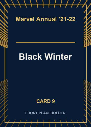 Black Winter front artwork