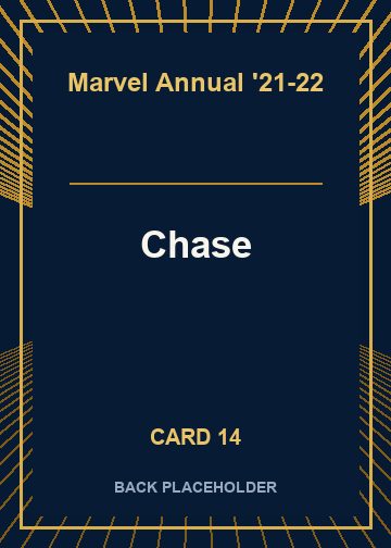 Chase back artwork