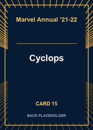 Cyclops back artwork