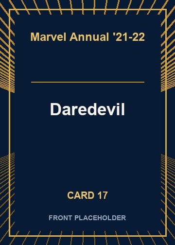 Daredevil front artwork