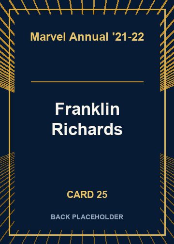 Franklin Richards back artwork