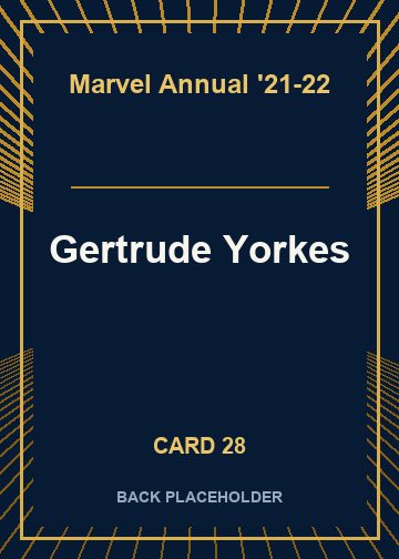 Gertrude Yorkes back artwork