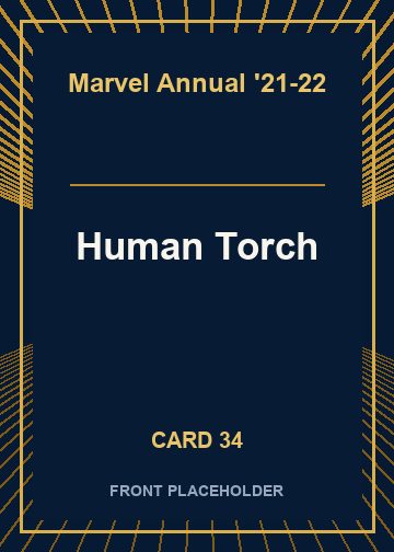 Human Torch front artwork