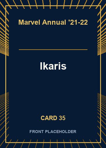 Ikaris front artwork