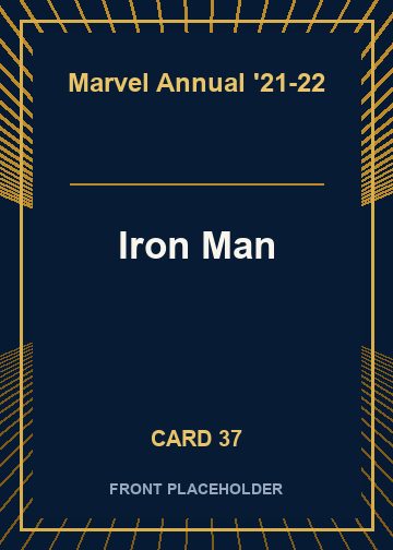 Iron Man card thumbnail