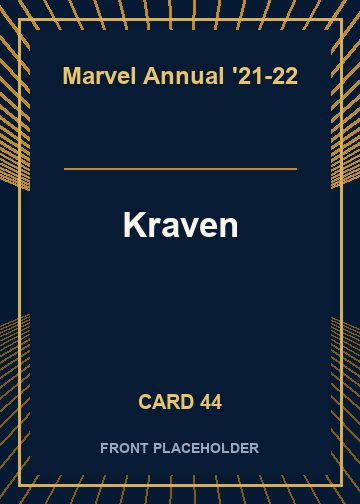 Kraven card thumbnail