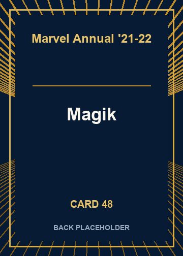 Magik back card image