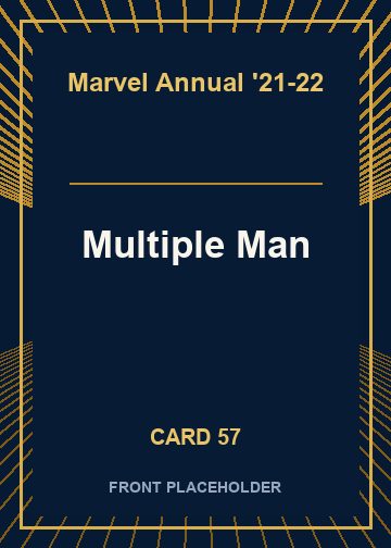 Multiple Man front card image