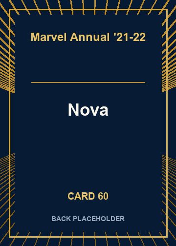 Nova back card image