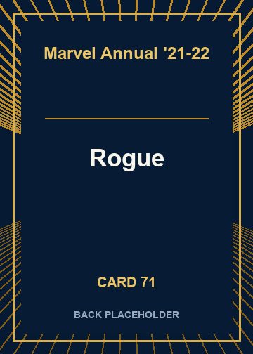 Rogue back card image