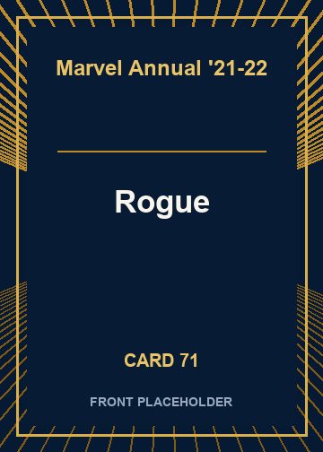 Rogue front card image