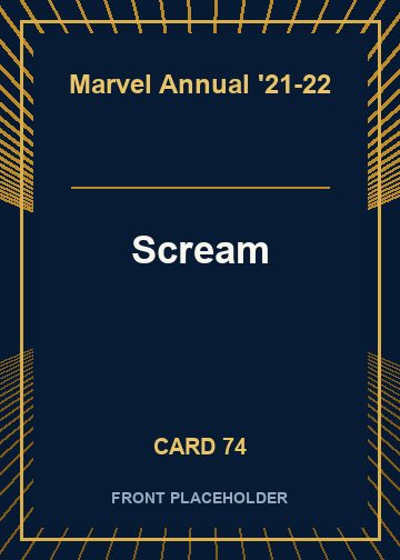 Scream card thumbnail
