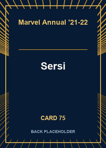 Sersi back card image