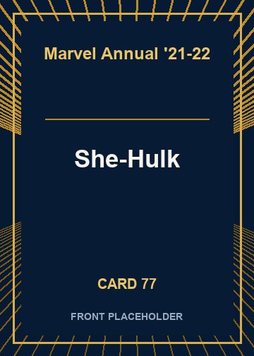 She-Hulk card thumbnail