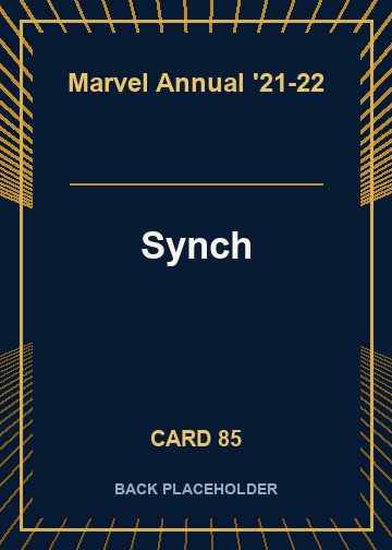 Synch back card image