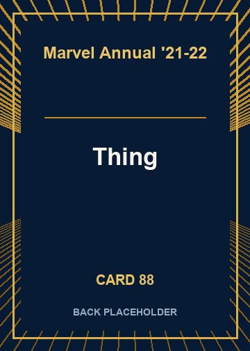 Thing back card image