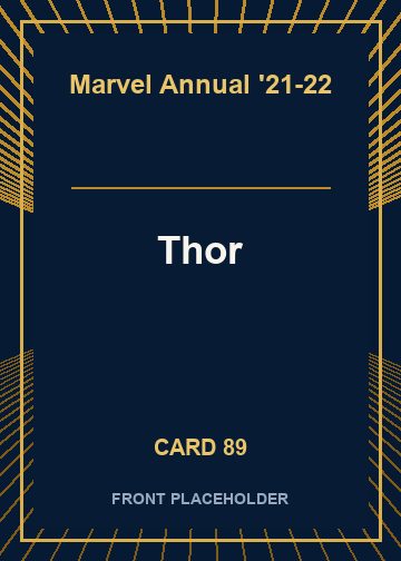 Thor front card image