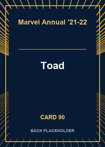Toad back card image