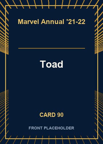 Toad front card image