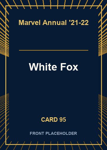 White Fox card thumbnail