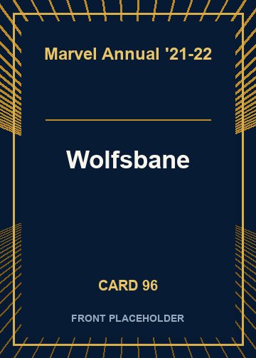 Wolfsbane front card image