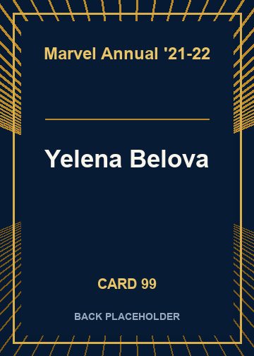 Yelena Belova back card image
