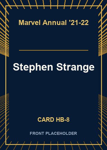 Stephen Strange card thumbnail