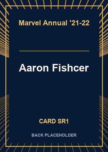 Aaron Fishcer back card image