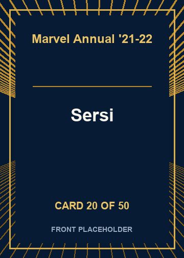 Sersi card thumbnail