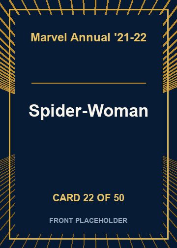 Spider-Woman card thumbnail