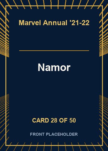 Namor card thumbnail