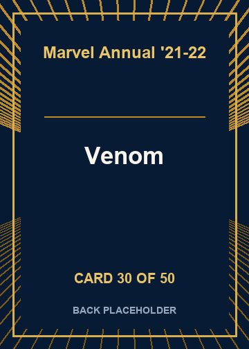 Venom back card image