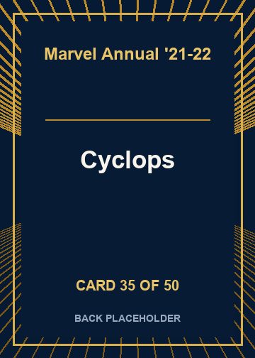 Cyclops back card image