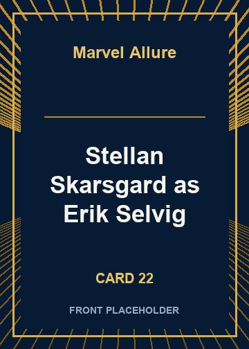 Stellan Skarsgard as Erik Selvig front artwork
