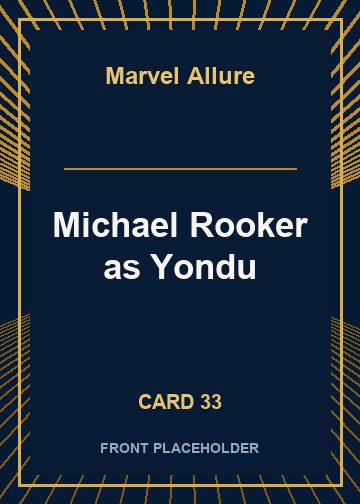 Michael Rooker as Yondu front artwork