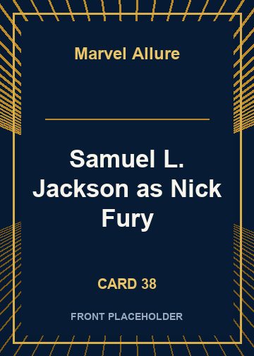 Samuel L. Jackson as Nick Fury card thumbnail