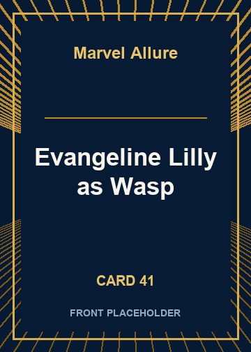 Evangeline Lilly as Wasp card thumbnail