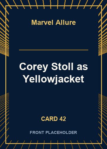Corey Stoll as Yellowjacket front card image