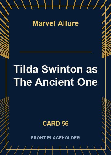 Tilda Swinton as The Ancient One card thumbnail