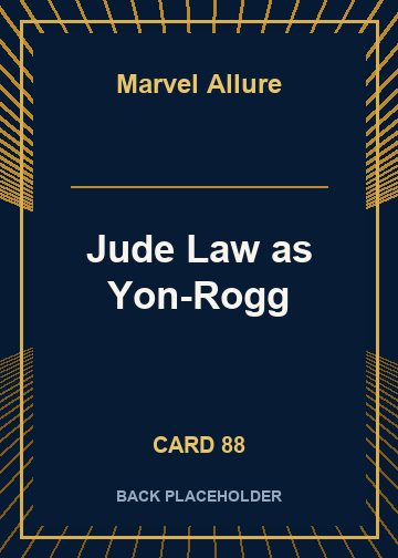 Jude Law as Yon-Rogg back card image