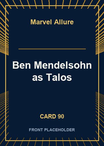 Ben Mendelsohn as Talos card thumbnail