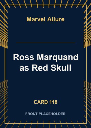 Ross Marquand as Red Skull card thumbnail