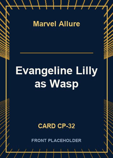 Evangeline Lilly as Wasp card thumbnail