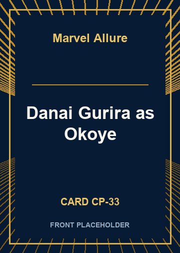 Danai Gurira as Okoye card thumbnail