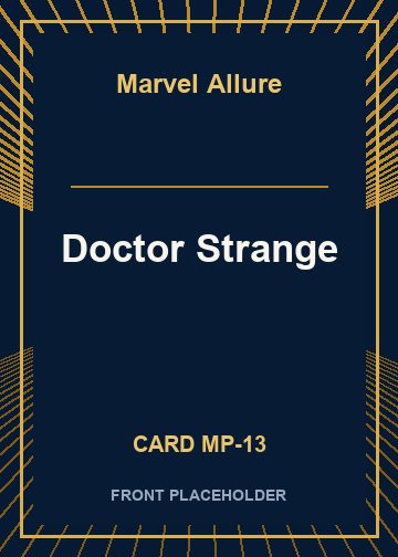 Doctor Strange front card image